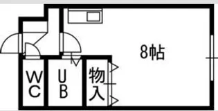 バウハウス【2階】の間取り