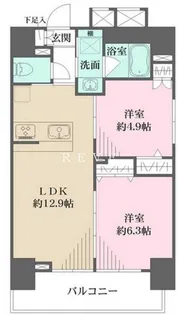 CrestHill文京千石【2階】の間取り