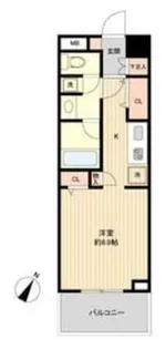 グラディート町田【6階】の間取り