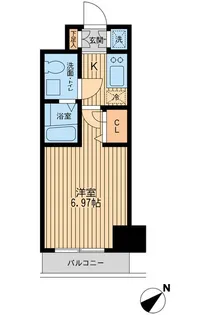 東京都江東区潮見2【マンション】の間取り