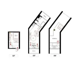 COMS上原【5階】の間取り