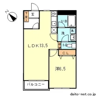 エターナルエステート【2階】の間取り