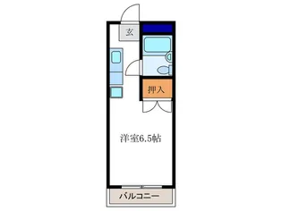 シティ ヴィラ法然院【2階】の間取り