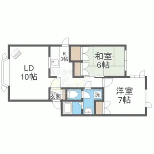 グラシア北郷 III【2階】の間取り