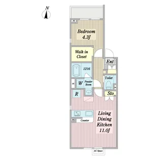 benefit【2階】の間取り