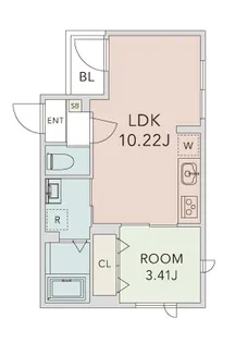 NAGOMI TERRACE【3階】の間取り