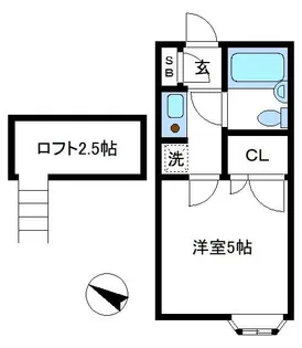 アマビーレ南阿佐ヶ谷【2階】の間取り