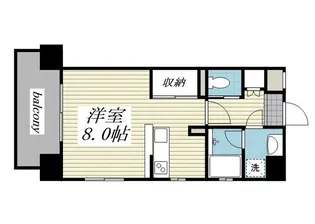 ヴィアーレ広瀬【3階】の間取り