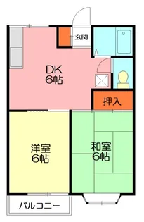 グリーンヒルズ【1階】の間取り