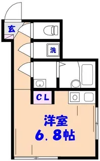 パレスフィールド国府台パートI【2階】の間取り