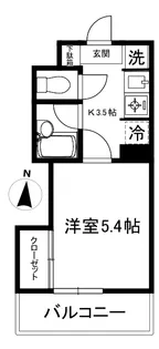 ワンステップビル【2階】の間取り
