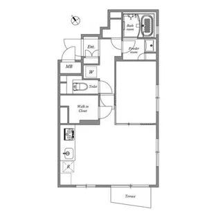 ASTILE用賀II【2階】の間取り