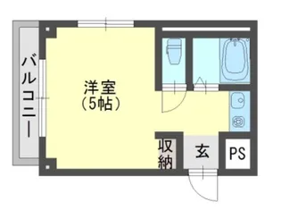 グリーンハイツ【3階】の間取り