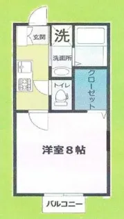 グランドール紅葉丘【1階】の間取り