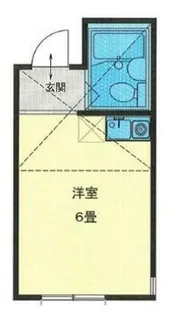 スカイヴィレッジ和田町【1階】の間取り