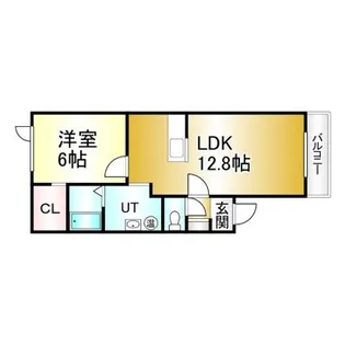 プラシードIII【2階】の間取り