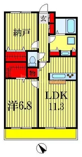 フェリシア【9階】の間取り