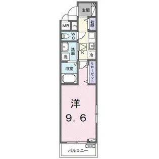 スプレンドーレ【1階】の間取り