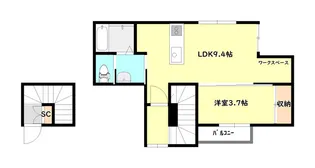 LIFE水島町【2階】の間取り
