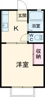 ハイランドハイツ【1階】の間取り