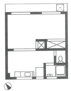 第一長門ビル【6階】の間取り