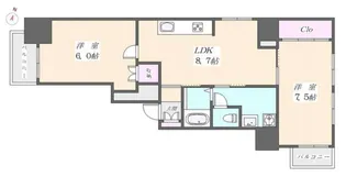 エール文京【3階】の間取り