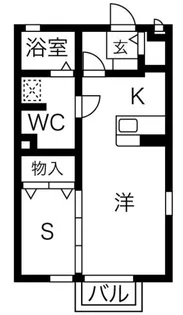エスポワール西原【2階】の間取り