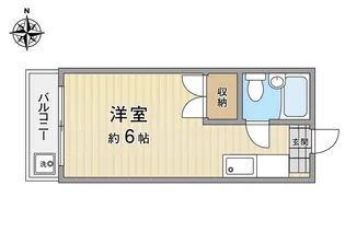 メゾン南阿佐ヶ谷【1階】の間取り