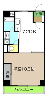 アスターハウス【6階】の間取り