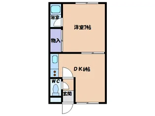 光和ハイツ【2階】の間取り