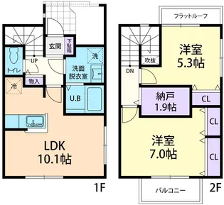 Bloom Aso (ブルーム アソ) Cの間取り