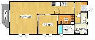 エクセル牛田本町【2階】の間取り