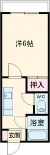共栄ハイツ【2階】の間取り