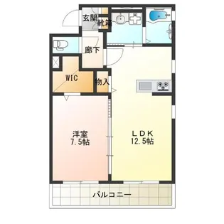 シャーメゾン出城【3階】の間取り