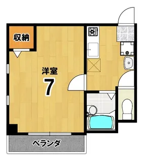 牧ビルII【4階】の間取り