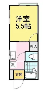 モンパレス三条 第1-2号館【2階】の間取り