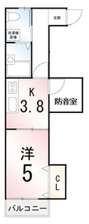ランド・25堀切4丁目【2階】の間取り