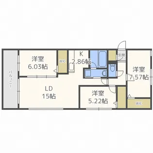 N-SELECTION.STELLA【1階】の間取り