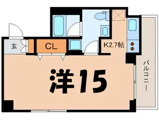 プライムアーバン初台【3階】の間取り