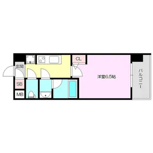 コンフォリア・リヴ淡路【3階】の間取り