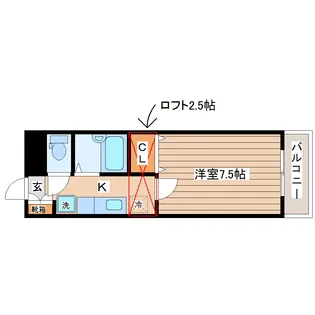 ロイヤルヒルズ富沢II【3階】の間取り