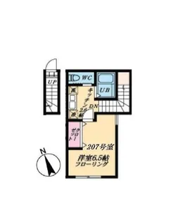 マイレジデンス鷺宮【2階】の間取り