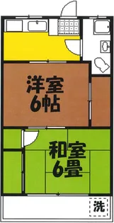 豊泉ビル5【2階】の間取り