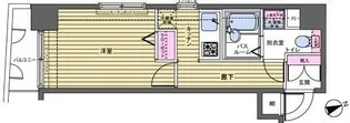 フェニックス新宿若松町【8階】の間取り