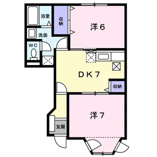 GENERAL B【1階】の間取り