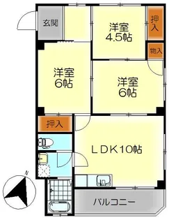 UMハイツ【2階】の間取り