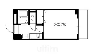パラッツオ伏見【5階】の間取り