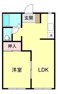 グランドハイツ立石I【1階】の間取り