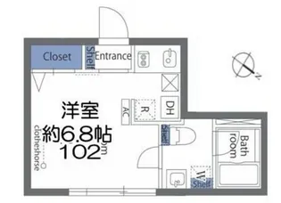 アヴァンタージュ恵比寿の間取り
