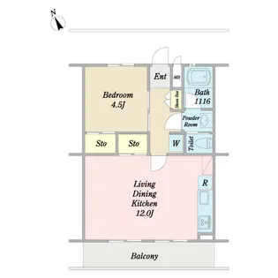 小金開発ハイム【3階】の間取り